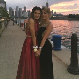 Red Prom Dress 💃🏽👗💗💕